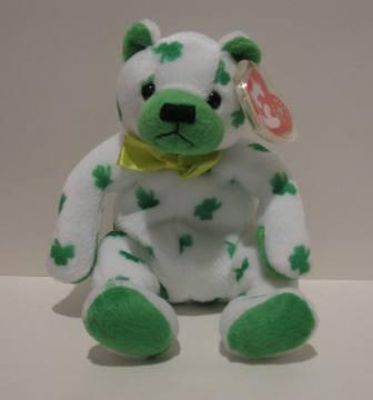 green clover beanie baby
