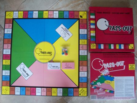 Pass Out Exciting Adult Game 05 Board Game Just Go Vintage