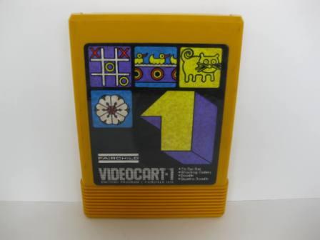 Videocart-1 Tic-Tac-Toe/Shooting/Doodle - Fairchild Game