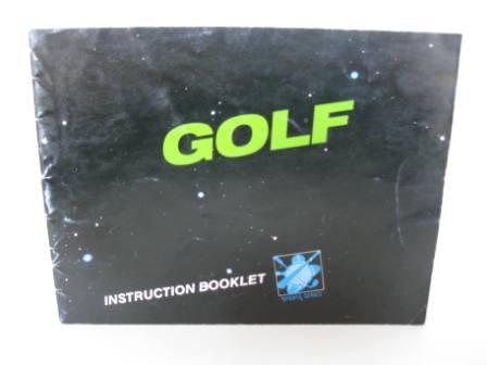 Golf - NES Manual