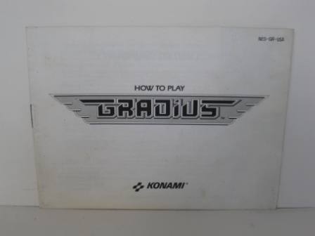 Gradius - NES Manual
