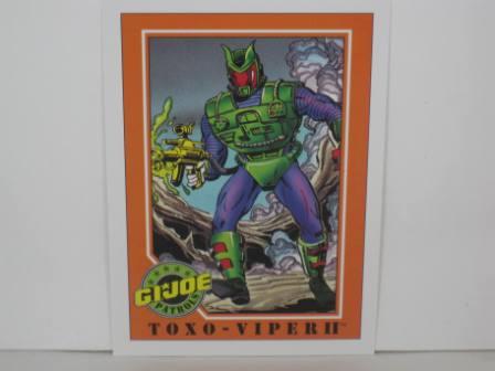 #003 Toxo-Viper II 1991 Hasbro G.I. Joe Card