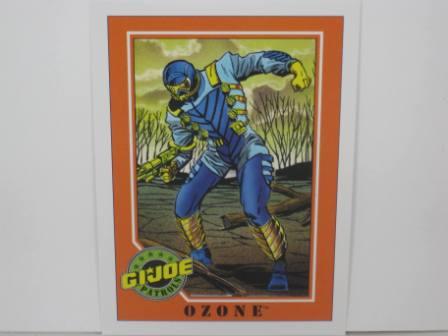 #007 Ozone 1991 Hasbro G.I. Joe Card