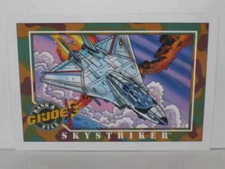 #008 Skystriker 1991 Hasbro G.I. Joe Card