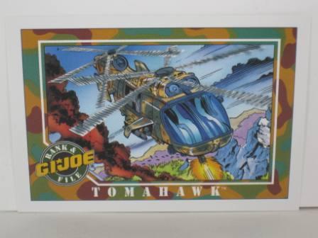 #010 Tomahawk 1991 Hasbro G.I. Joe Card