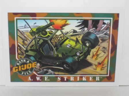#013 A.W.E. Striker 1991 Hasbro G.I. Joe Card