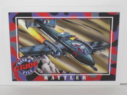 #015 Rattler 1991 Hasbro G.I. Joe Card