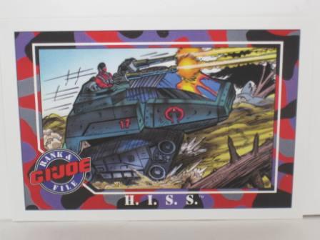 #016 H.I.S.S. 1991 Hasbro G.I. Joe Card