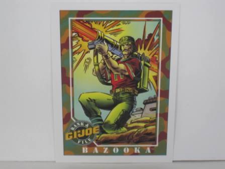 #019 Bazooka 1991 Hasbro G.I. Joe Card