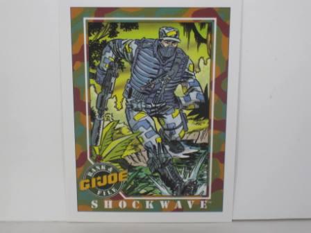 #020 Shockwave 1991 Hasbro G.I. Joe Card