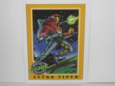 #080 Astro Viper 1991 Hasbro G.I. Joe Card