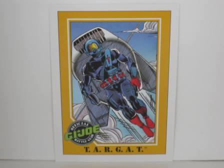 #081 T.A.R.G.A.T. 1991 Hasbro G.I. Joe Card