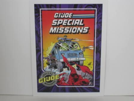 #085 Special Missions Burn-out 1991 Hasbro G.I. Joe Card