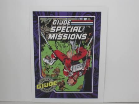 #086 Special Missions No Holds Barred 1991 Hasbro G.I. Joe Card