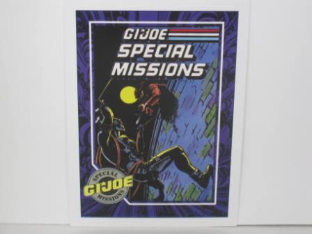#097 Spec Missions And Into the Fire 1991 Hasbro G.I. Joe Card