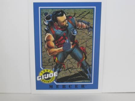 #138 Mercer 1991 Hasbro G.I. Joe Card