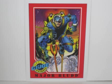 #145 Major Bludd 1991 Hasbro G.I. Joe Card