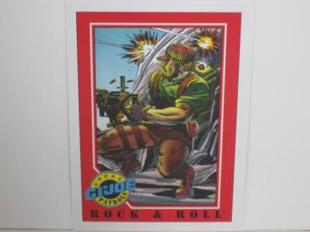 #148 Rock & Roll 1991 Hasbro G.I. Joe Card