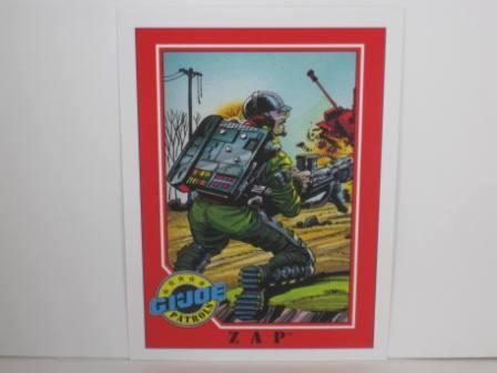 #149 Zap 1991 Hasbro G.I. Joe Card
