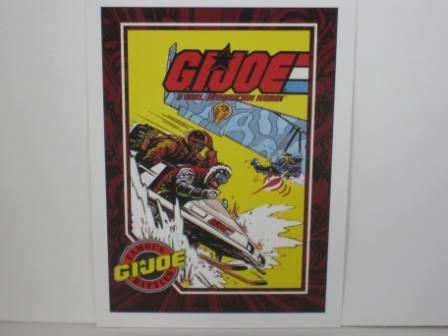 #158 Alaskan Pipeline Battle 1991 Hasbro G.I. Joe Card