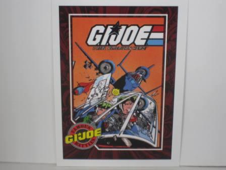 #168 Air Battle: Skystriker vs Rattler 1991 Hasbro G.I. Joe Card