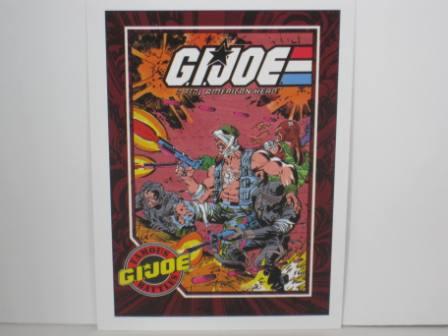 #173 First Assault of New Cobra Island 1991 Hasbro G.I. Joe Card