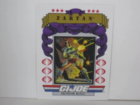 #175 Honor Roll Zartan 1991 Hasbro G.I. Joe Card