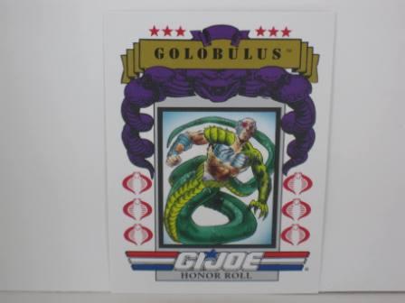 #178 Honor Roll Golobulus 1991 Hasbro G.I. Joe Card