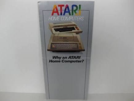 Atari Home Computers Sales Brochure Flyer - Atari 400/800 Manual | Just ...
