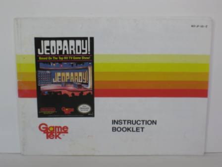 Jeopardy! - NES Manual
