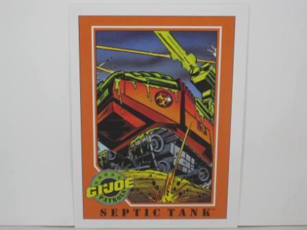 #006 Septic Tank 1991 Hasbro G.I. Joe Card