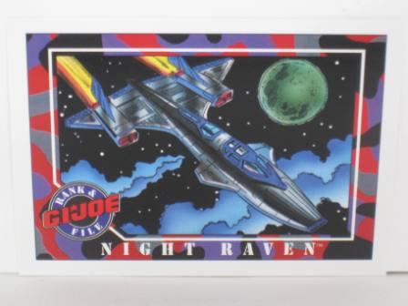 #014 Night Raven 1991 Hasbro G.I. Joe Card