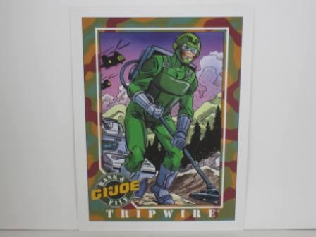 #023 Tripwire 1991 Hasbro G.I. Joe Card