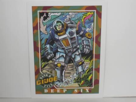 #027 Deep Six 1991 Hasbro G.I. Joe Card