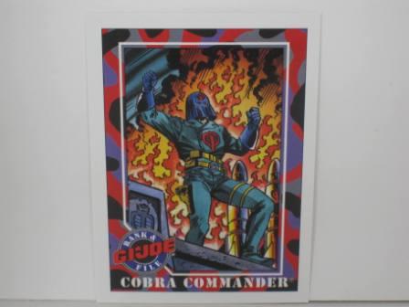 #032 Cobra Commander 1991 Hasbro G.I. Joe Card