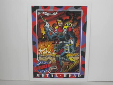 #034 Metal-Head 1991 Hasbro G.I. Joe Card