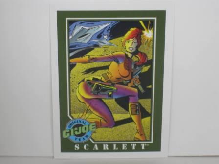 #042 Scarlett 1991 Hasbro G.I. Joe Card