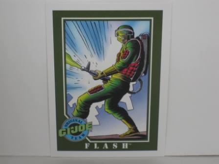 #044 Flash 1991 Hasbro G.I. Joe Card