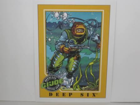 #064 Deep Six 1991 Hasbro G.I. Joe Card