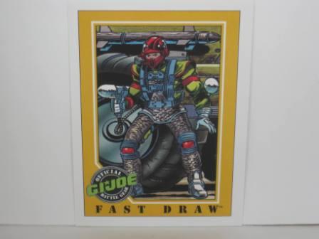 #066 Fast Draw 1991 Hasbro G.I. Joe Card