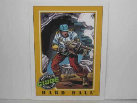 #068 Hard Ball 1991 Hasbro G.I. Joe Card