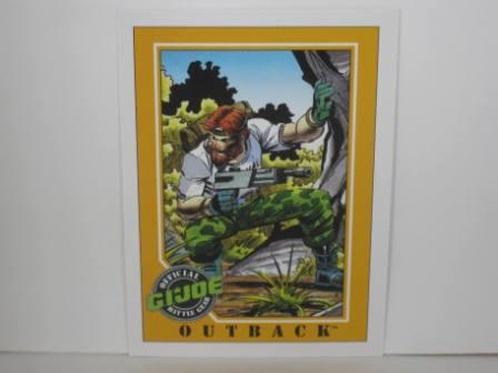#069 Outback 1991 Hasbro G.I. Joe Card