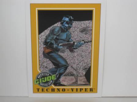 #076 Techno-Viper 1991 Hasbro G.I. Joe Card