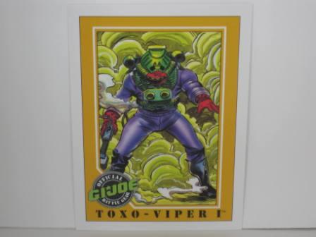 #077 Toxo-Viper I 1991 Hasbro G.I. Joe Card
