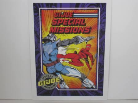 #106 Special Missions Ladies Day 1991 Hasbro G.I. Joe Card