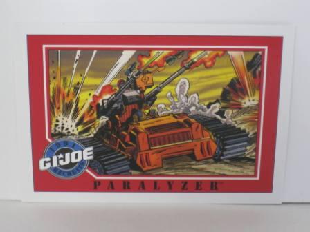 #112 Paralyzer 1991 Hasbro G.I. Joe Card