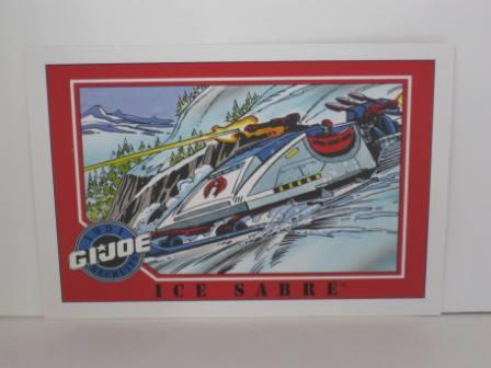 #114 Ice Sabre 1991 Hasbro G.I. Joe Card