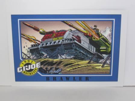 #115 Brawler 1991 Hasbro G.I. Joe Card