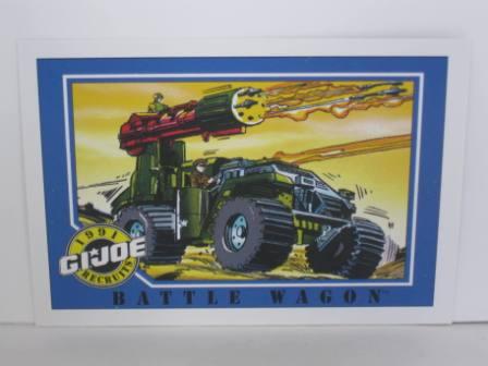 #116 Battle Wagon 1991 Hasbro G.I. Joe Card