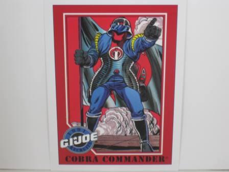 #133 Cobra Commander 1991 Hasbro G.I. Joe Card